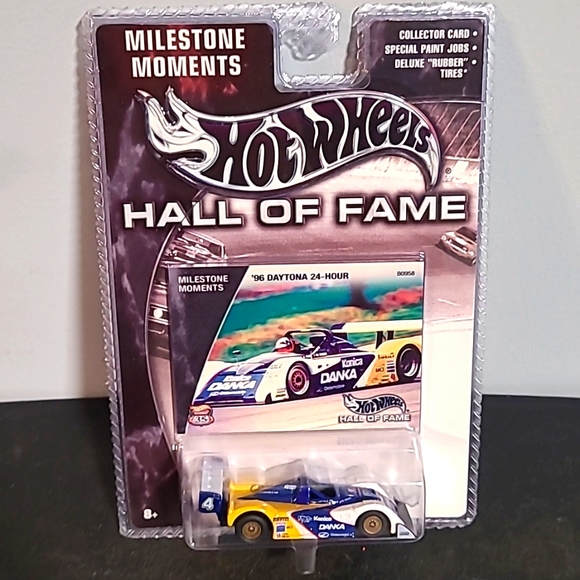 1996 HotWheels Legends Hall of Fame Die-Cast Car Daytona 24-hr Milestone Moments - Picture 1 of 6